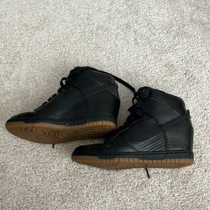 Platform black Air Force ones